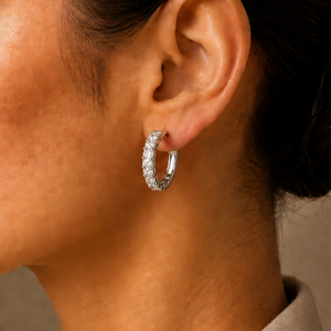 2.53 CTs Emerald Hoops