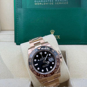 Rolex GMT Master 2 Rose Gold RootBeer