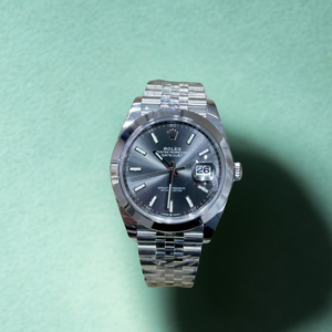 Rolex DateJust Slate Dial