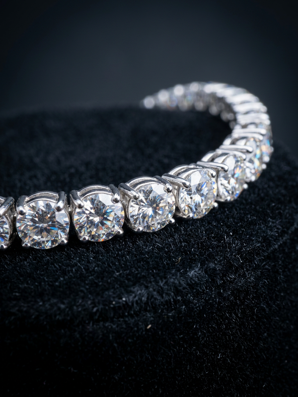 27.37CTs Signature Tennis Necklace