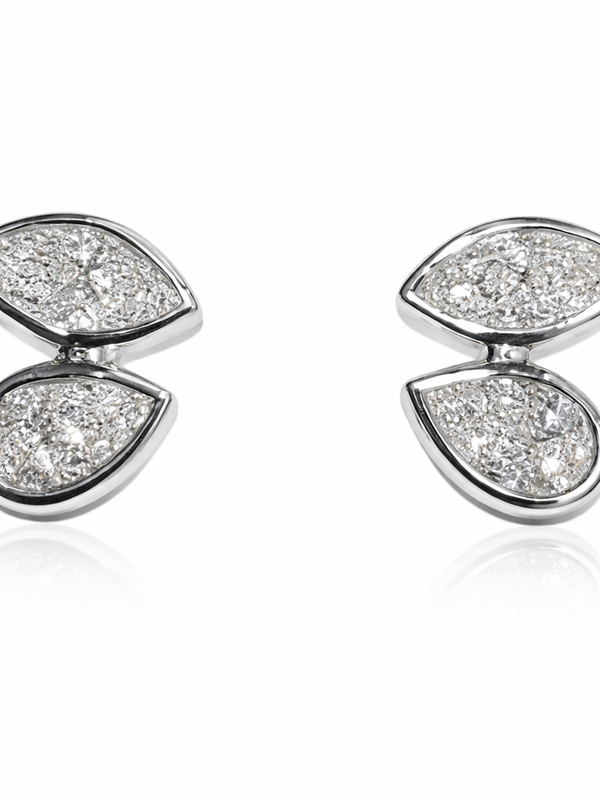 Marquise Grace Duo - White Gold