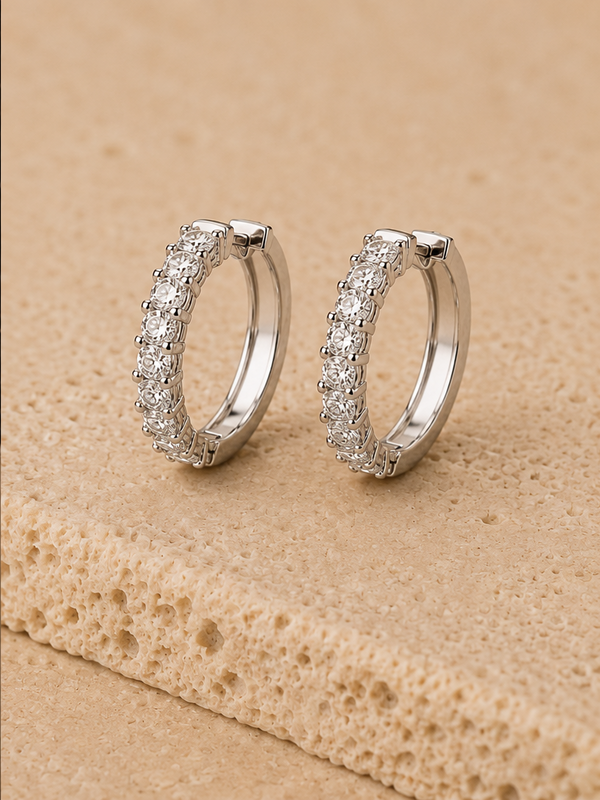 2.53 CTs Emerald Hoops