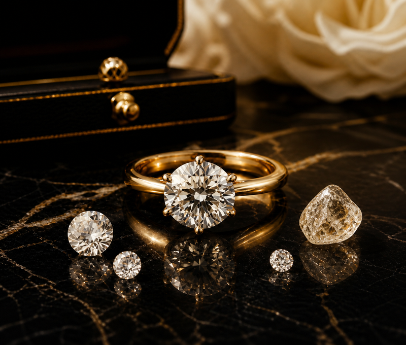 Natural Diamond Jewelry