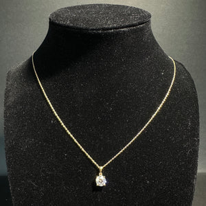 1.50 CTs Solitaire Pendant