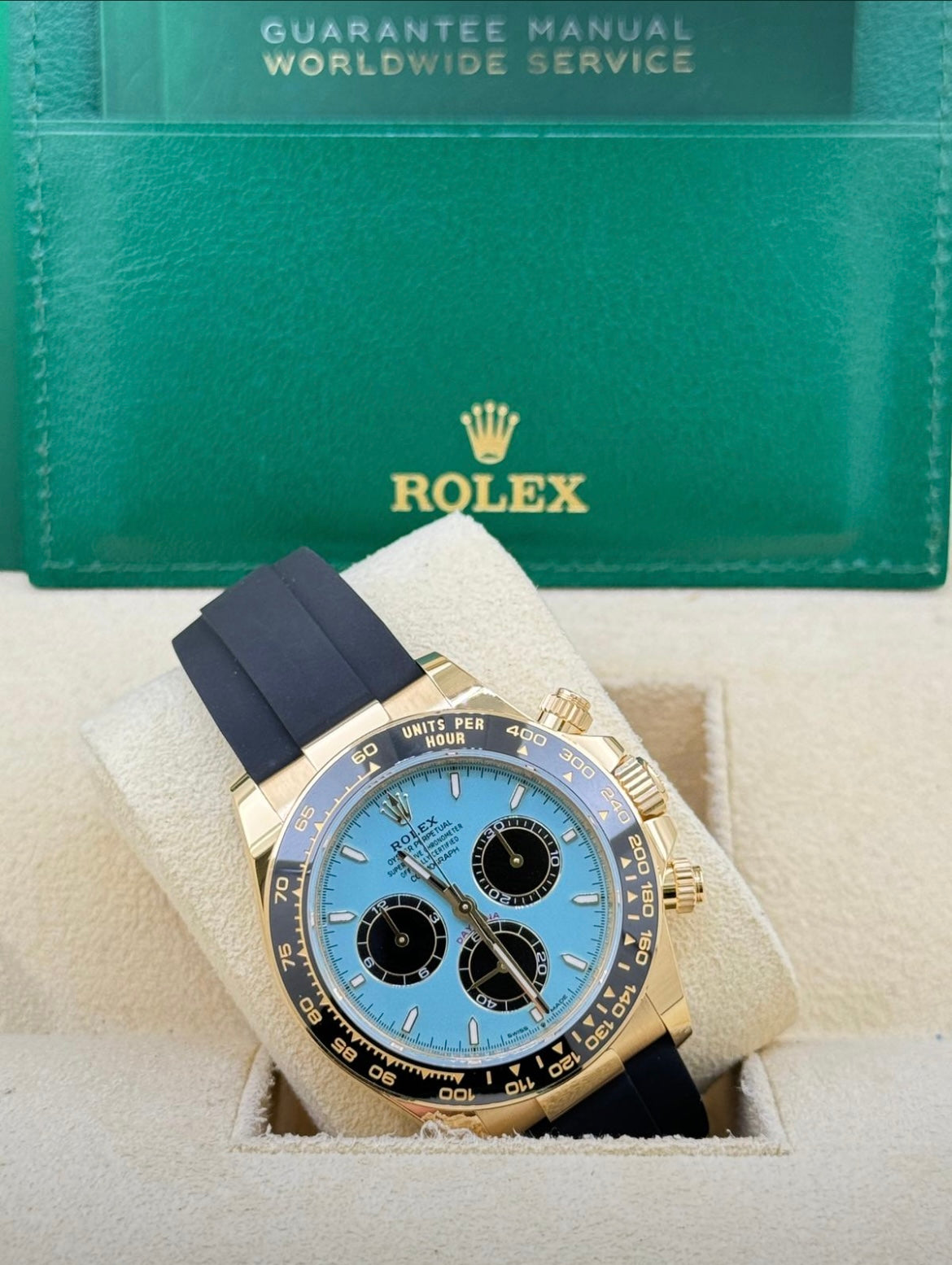 Rolex Daytona Oysterflex Tiffany dial