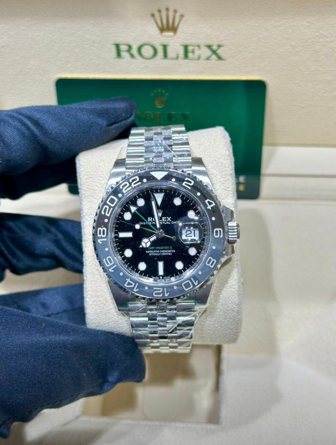 Rolex GMT Master 2 (Bruce Wayne) on Jubilee