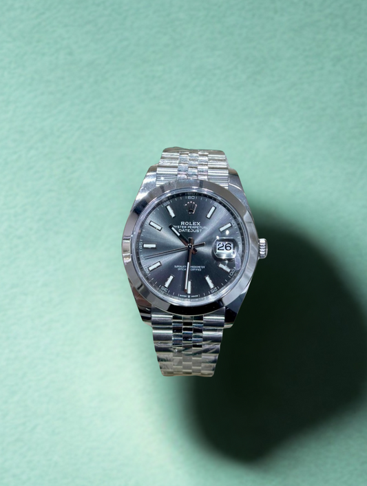 Rolex DateJust Slate Dial