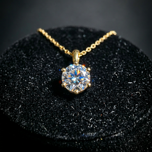 1 CTs Solitaire Pendant